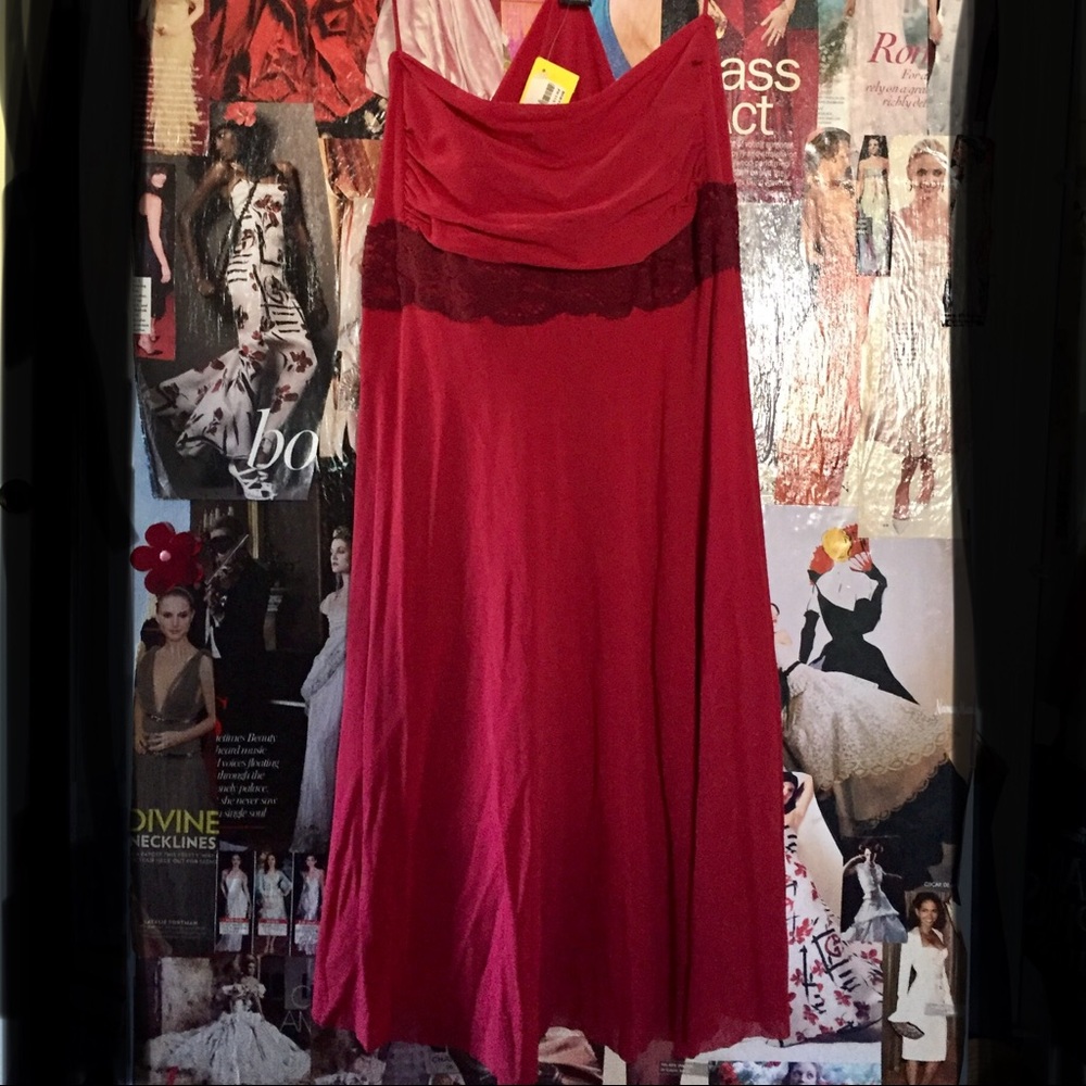 NWT Only Hearts red babydoll dress nightie